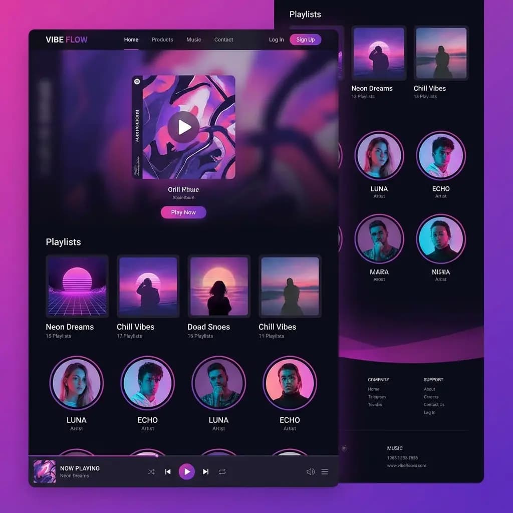 Music Website