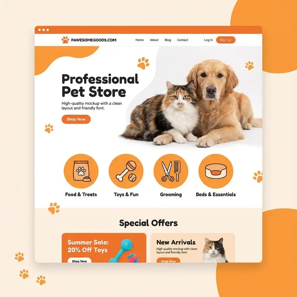 Pet Store Website