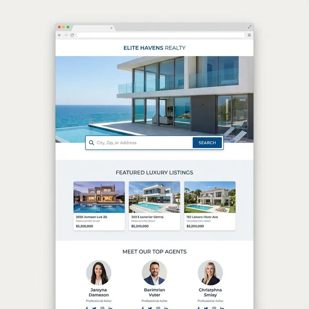 Real Estate Website